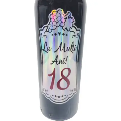 La multi ani 18, vin rosu cabernet sauvignon, demisec, 750ml, 13.5% alcool